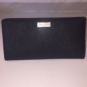 Kate Spade Black Leather Wallet